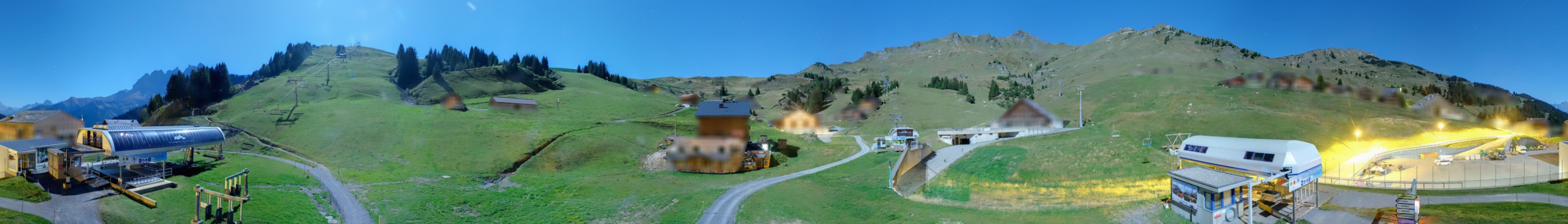 Portes du Soleil Suisse SA Les Crosets snow cam captured at 26 September 2026 at 11:57 pm GMT+2