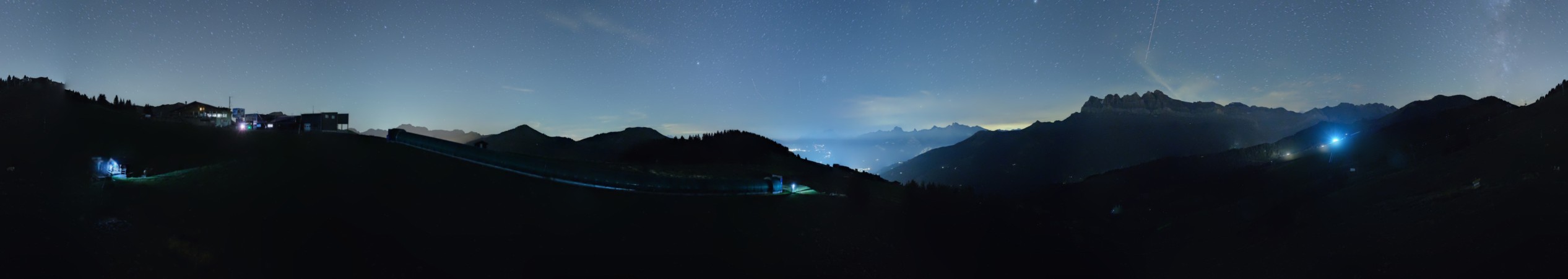 Portes du Soleil Suisse SA Morgins - La Foilleuse snow cam captured at 12 September 2026 at 11:47 pm GMT+2
