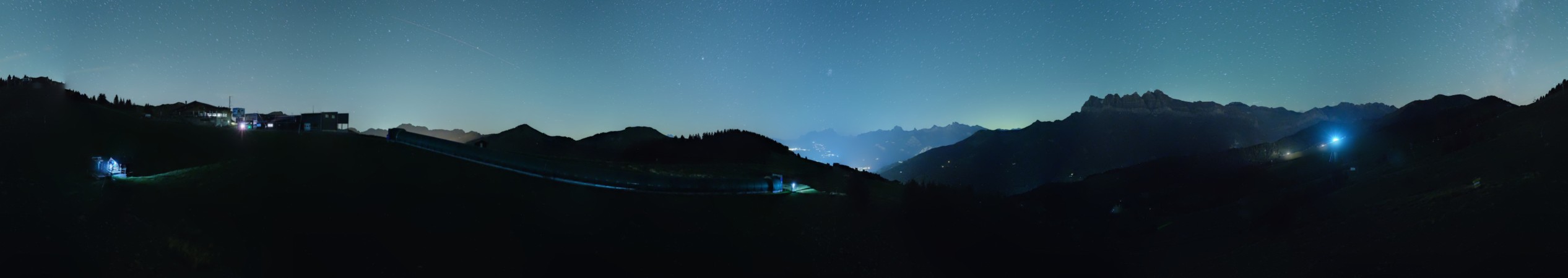 Portes du Soleil Suisse SA Morgins - La Foilleuse snow cam captured at 14 September 2026 at 11:47 pm GMT+2