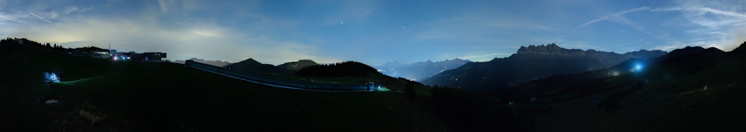 Portes du Soleil Suisse SA Morgins - La Foilleuse snow cam captured at 19 September 2026 at 11:48 pm GMT+2