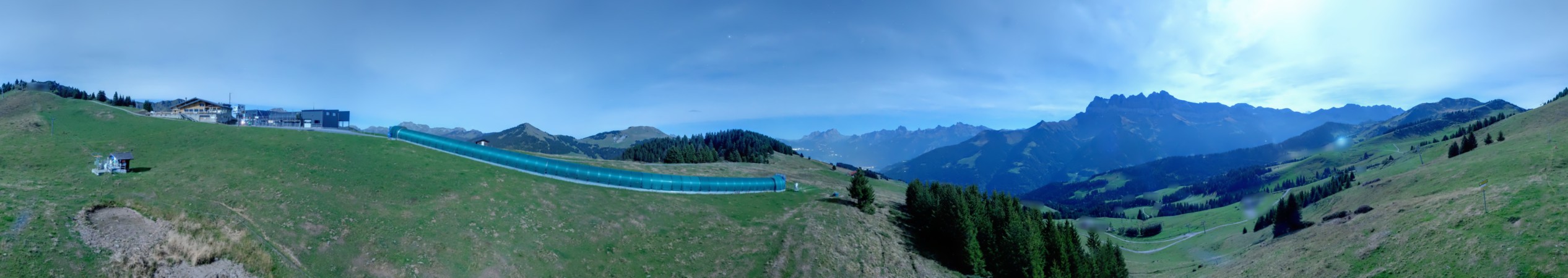 Portes du Soleil Suisse SA Morgins - La Foilleuse snow cam captured at 24 September 2026 at 11:54 pm GMT+2