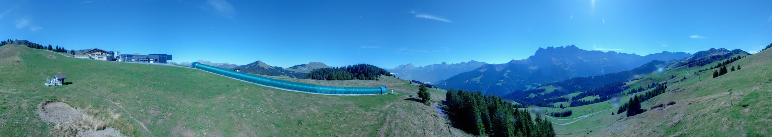Portes du Soleil Suisse SA Morgins - La Foilleuse snow cam captured at 25 September 2026 at 11:55 pm GMT+2