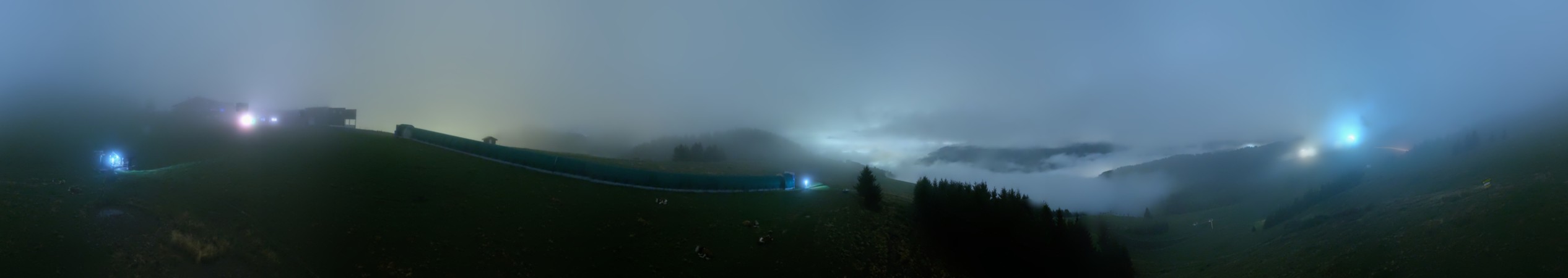 Portes du Soleil Suisse SA Morgins - La Foilleuse snow cam captured at 1 October 2026 at 11:46 pm GMT+2