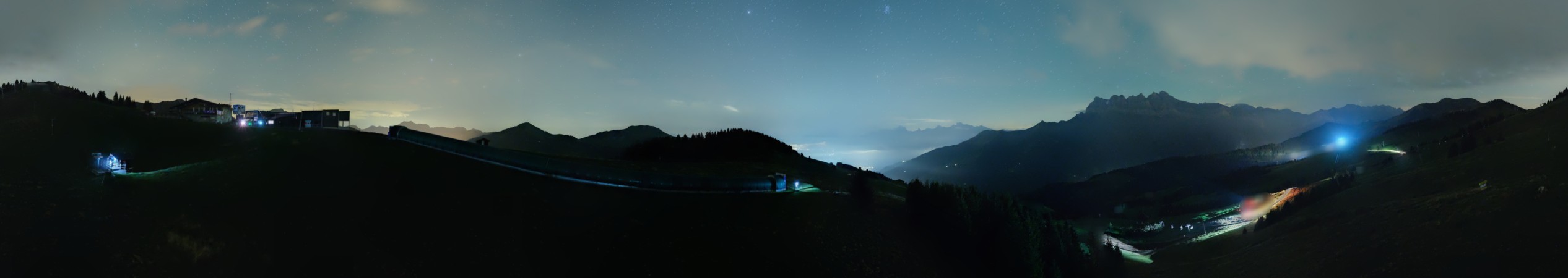 Portes du Soleil Suisse SA Morgins - La Foilleuse snow cam captured at 3 October 2026 at 11:53 pm GMT+2