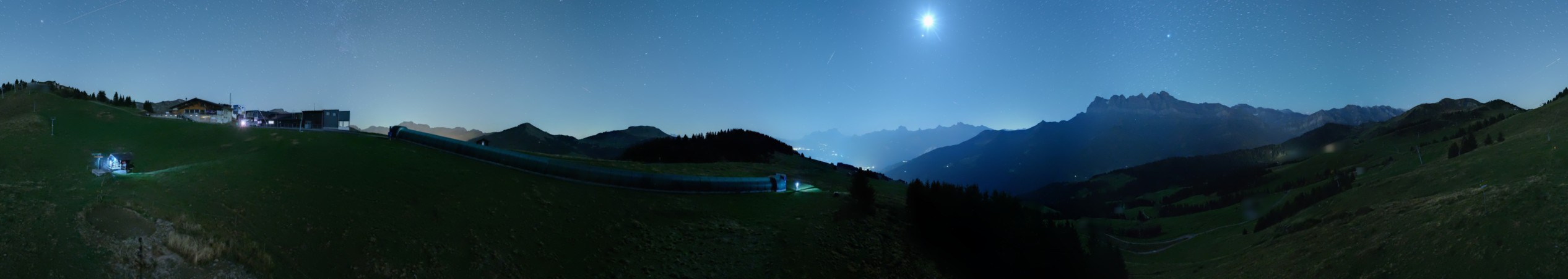 Portes du Soleil Suisse SA Morgins - La Foilleuse snow cam captured at 6 October 2026 at 5:25 am GMT+2