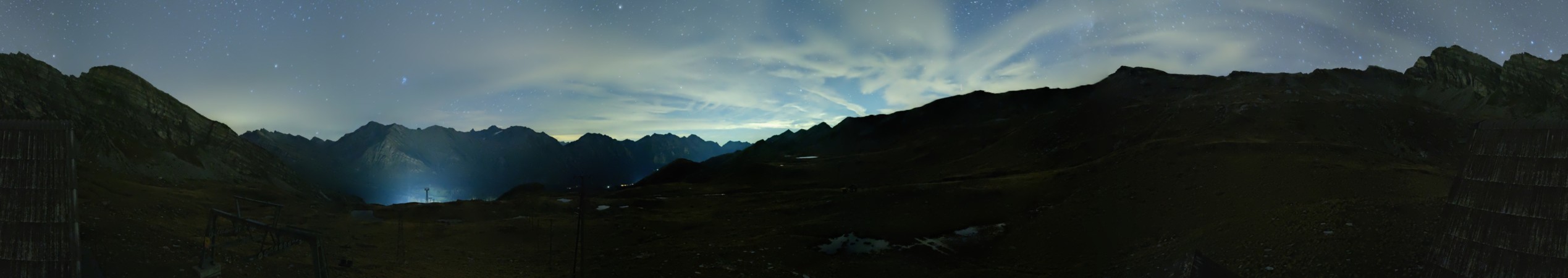 San Bernardino Swiss Alps Pan de Zucher - San Bernardino Swiss Alps snow cam captured at 12 September 2026 at 11:48 pm GMT+2