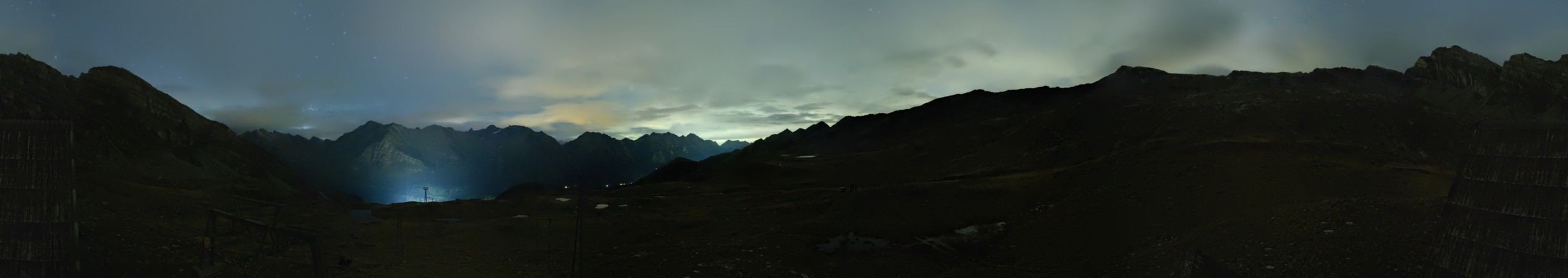 San Bernardino Swiss Alps Pan de Zucher - San Bernardino Swiss Alps snow cam captured at 13 September 2026 at 11:53 pm GMT+2