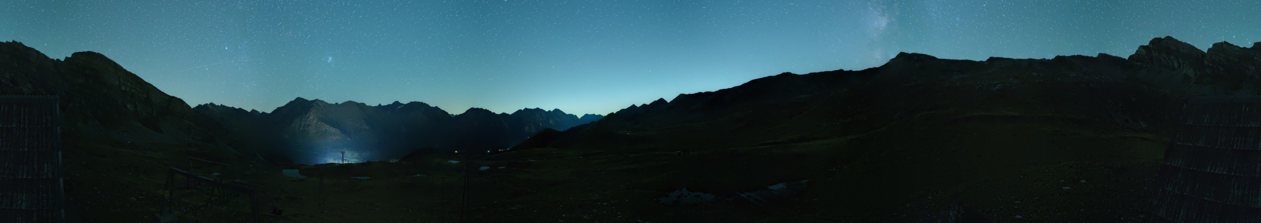 San Bernardino Swiss Alps Pan de Zucher - San Bernardino Swiss Alps snow cam captured at 14 September 2026 at 11:48 pm GMT+2