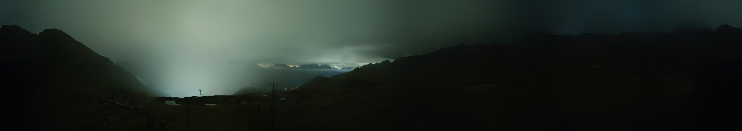 San Bernardino Swiss Alps Pan de Zucher - San Bernardino Swiss Alps snow cam captured at 16 September 2026 at 11:51 pm GMT+2