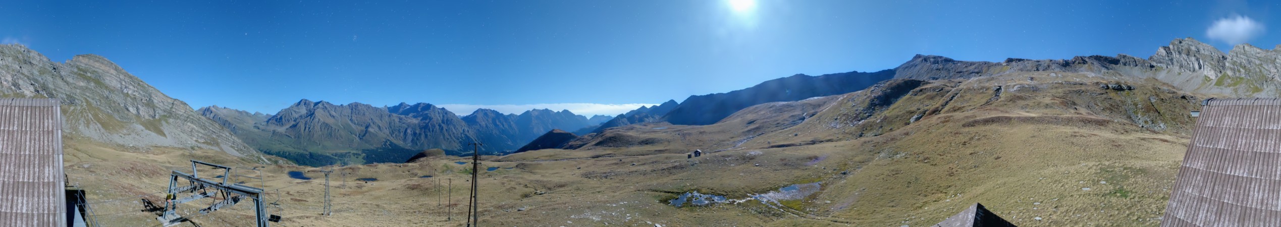 San Bernardino Swiss Alps Pan de Zucher - San Bernardino Swiss Alps snow cam captured at 23 September 2026 at 11:52 pm GMT+2