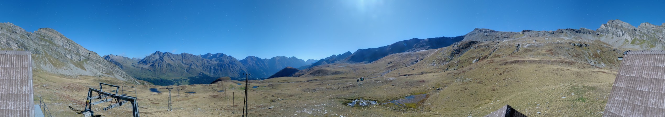 San Bernardino Swiss Alps Pan de Zucher - San Bernardino Swiss Alps snow cam captured at 24 September 2026 at 11:54 pm GMT+2