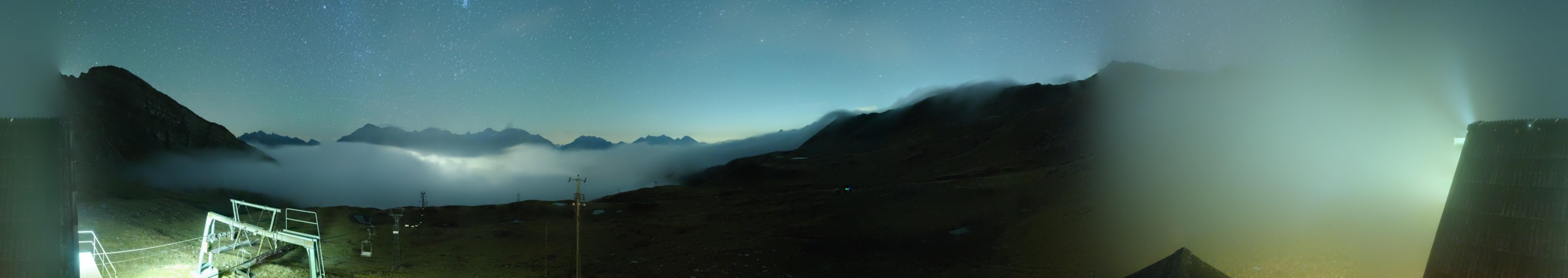 San Bernardino Swiss Alps Pan de Zucher - San Bernardino Swiss Alps snow cam captured at 5 October 2026 at 11:54 pm GMT+2