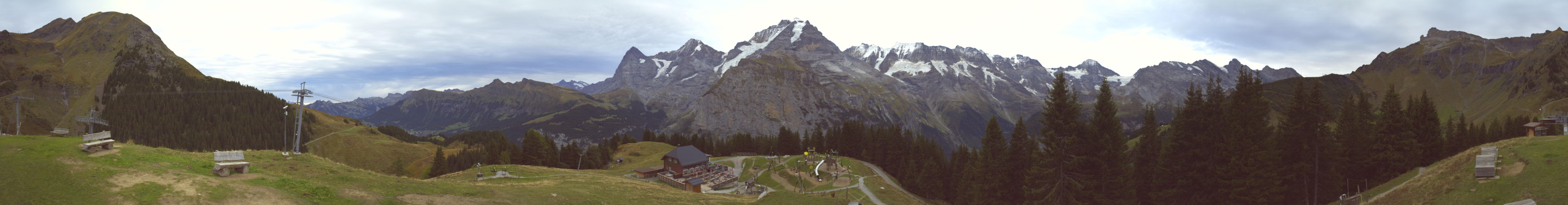 Schilthorn Allmendhubel snow cam captured at 24 September 2026 at 6:46 pm GMT+2