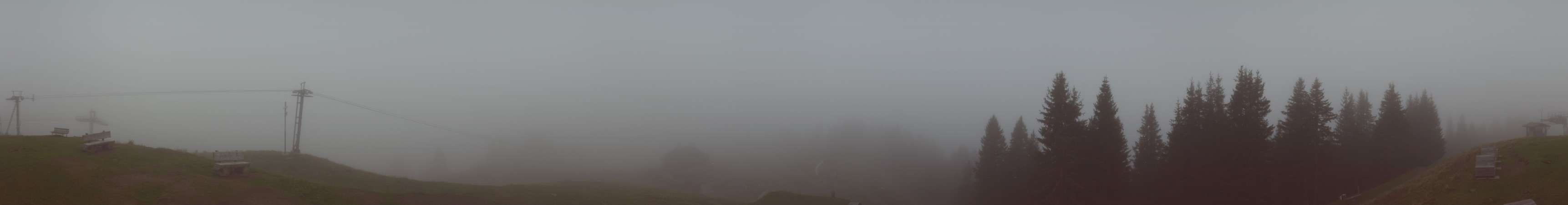 Schilthorn Allmendhubel snow cam captured at 2 October 2026 at 7:03 pm GMT+2