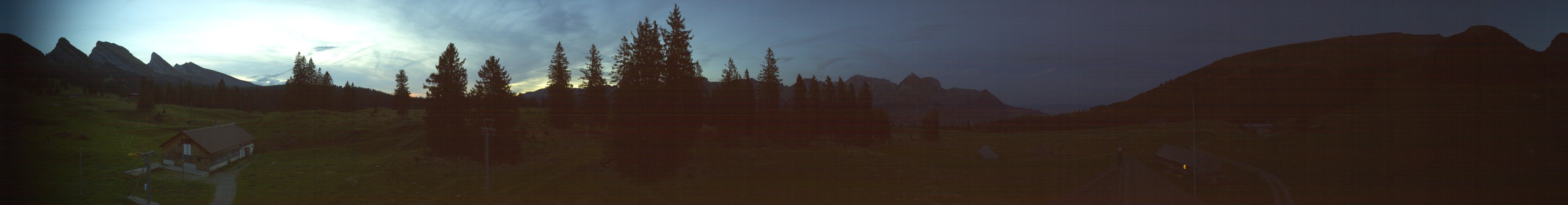 Sellamatt Lötscher Berghotel Alp Sellamatt - Zinggen snow cam captured at 3 October 2026 at 7:30 pm GMT+2