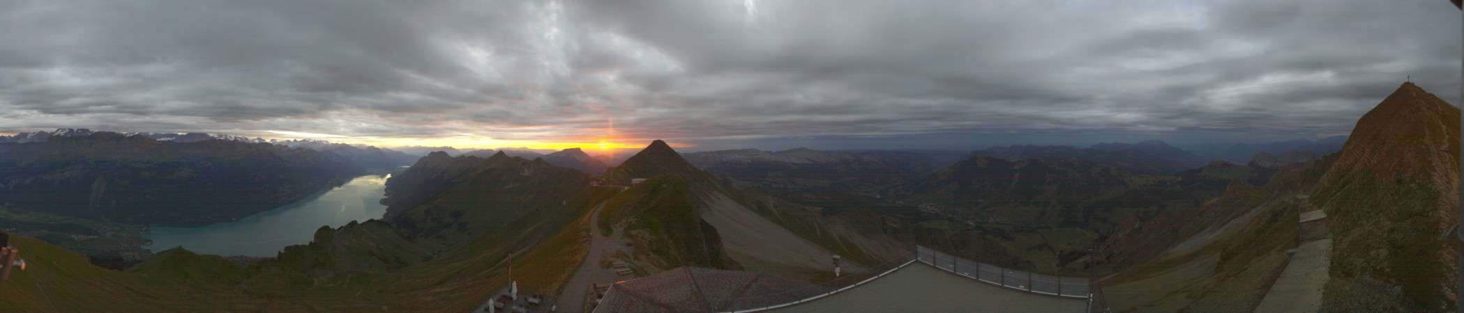 Sörenberg Bergbahnen Brienzer Rothorn Gipfel snow cam captured at 13 September 2026 at 7:54 pm GMT+2