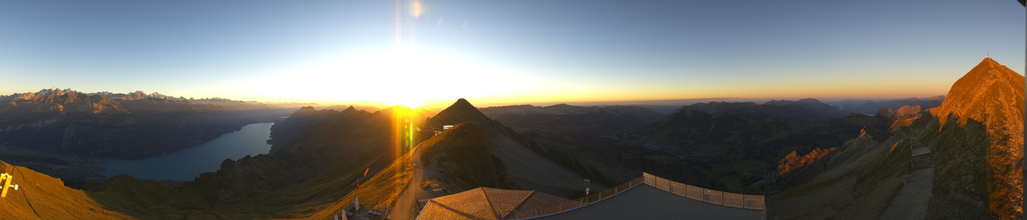 Sörenberg Bergbahnen Brienzer Rothorn Gipfel snow cam captured at 22 September 2026 at 7:33 pm GMT+2