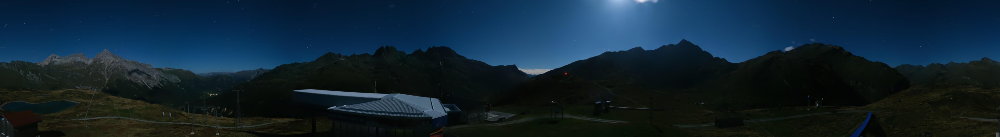 Splügen Bergbahnen Tanatzhöhe snow cam captured at 23 September 2026 at 11:53 pm GMT+2
