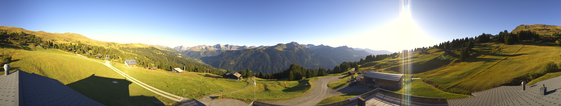 Sportbahnen Hochwang Triemel snow cam captured at 15 September 2026 at 6:20 pm GMT+2