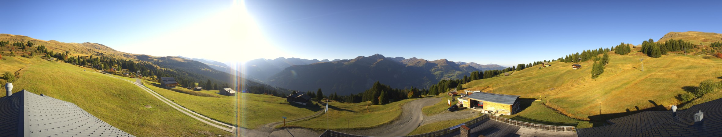 Sportbahnen Hochwang Triemel snow cam captured at 6 October 2026 at 9:27 am GMT+2