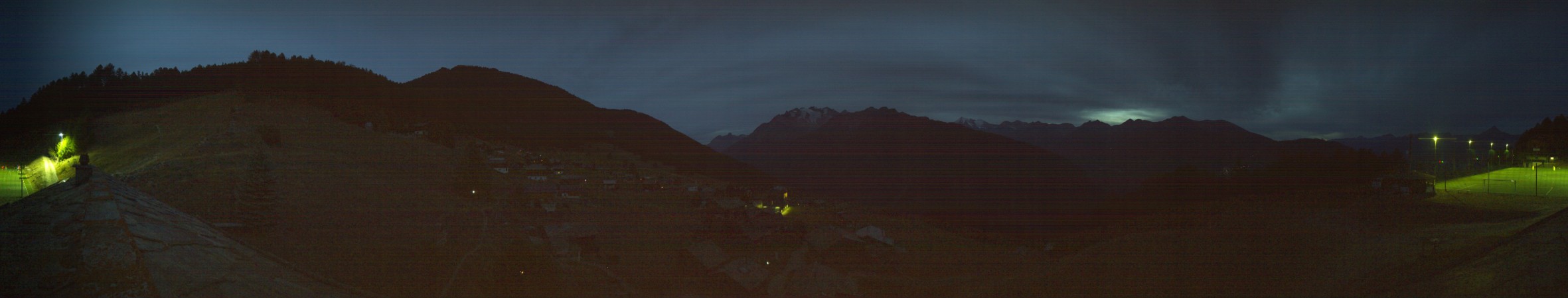 Staldenried Gemeinde Gspon - Staldenried Gemeinde snow cam captured at 29 September 2026 at 7:45 pm GMT+2