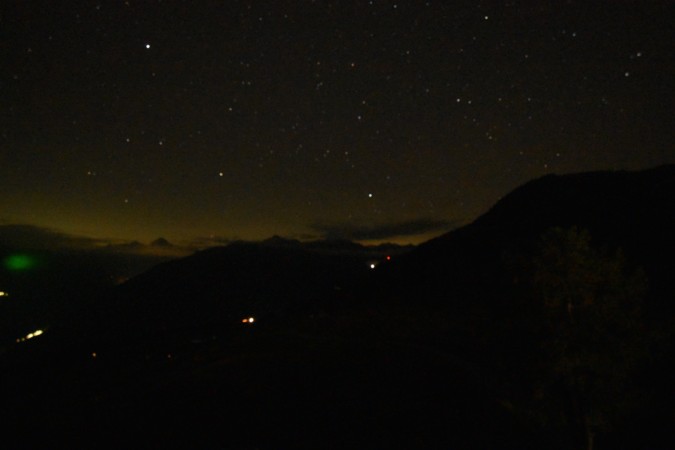 Télé Thyon SA Matze - Thyon snow cam captured at 18 September 2026 at 11:56 pm GMT+2