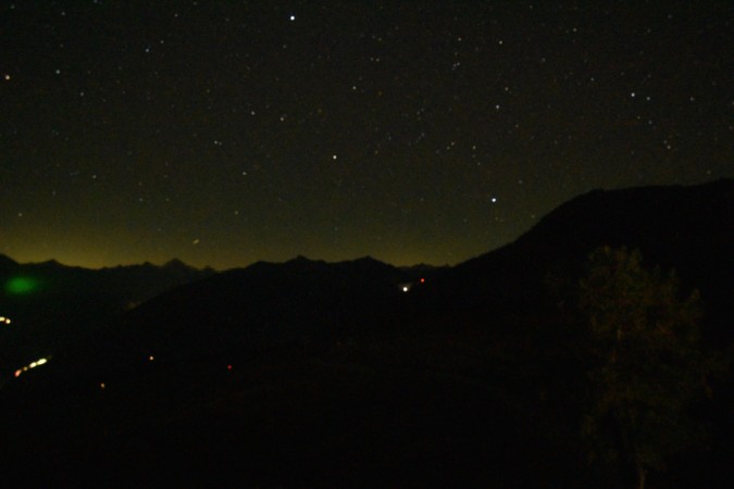 Télé Thyon SA Matze - Thyon snow cam captured at 5 October 2026 at 11:52 pm GMT+2