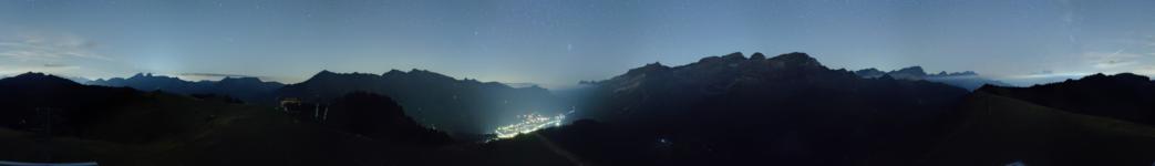 Télé Villars Gryon Diablerets Les Diablerets - Meilleret snow cam captured at 11 September 2026 at 11:57 pm GMT+2