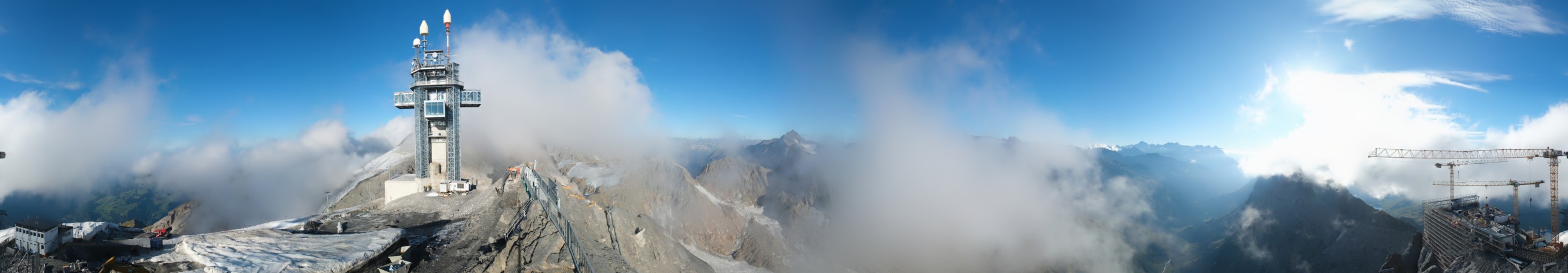 Titlis Bergbahnen Engelberg-Trübsee-Titlis Titlis - Titlis snow cam captured at 15 September 2026 at 6:21 pm GMT+2
