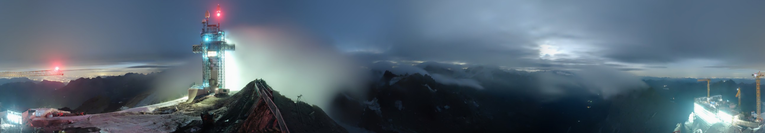 Titlis Bergbahnen Engelberg-Trübsee-Titlis Titlis - Titlis snow cam captured at 20 September 2026 at 11:50 pm GMT+2