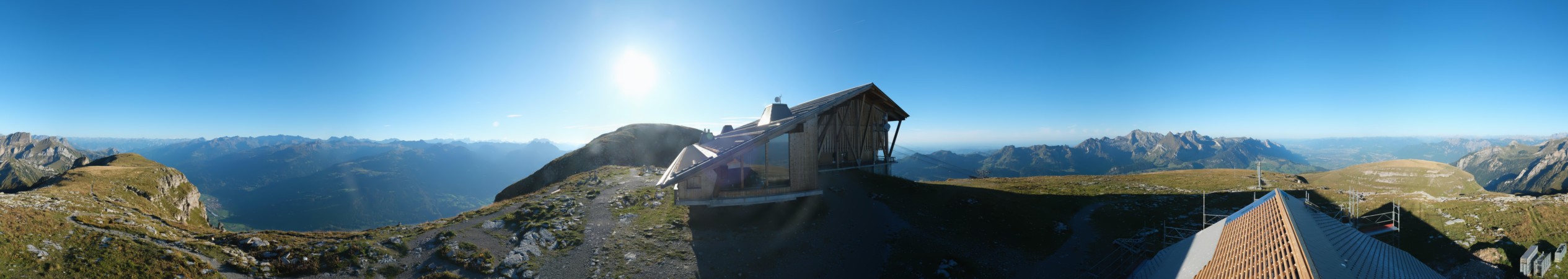 Toggenburg Bergbahnen Chaeserrugg snow cam captured at 15 September 2026 at 6:10 pm GMT+2
