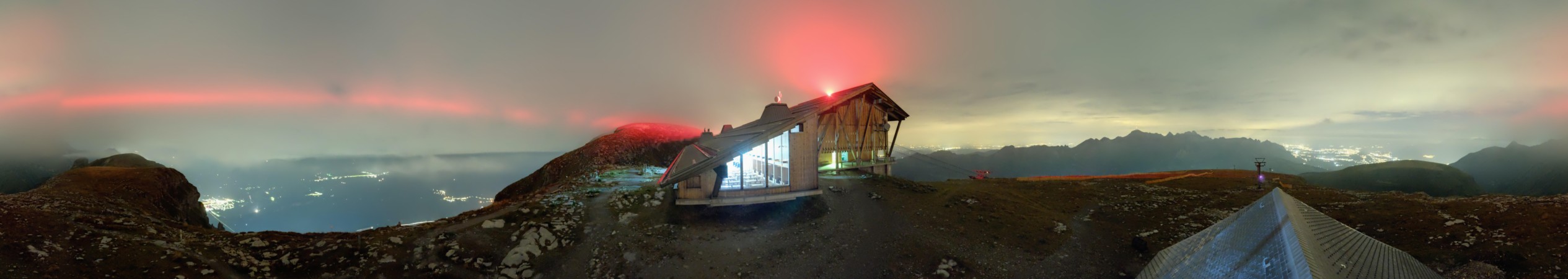 Toggenburg Bergbahnen Chaeserrugg snow cam captured at 4 October 2026 at 11:50 pm GMT+2