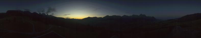 Toggenburg Bergbahnen Iltios snow cam captured at 11 September 2026 at 7:54 pm GMT+2