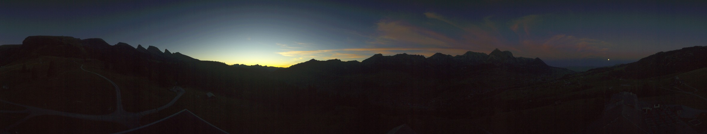 Toggenburg Bergbahnen Iltios snow cam captured at 26 September 2026 at 7:25 pm GMT+2