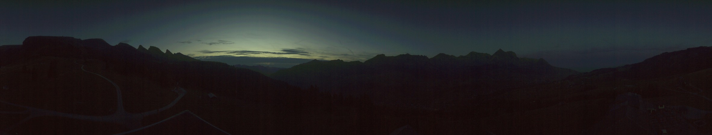 Toggenburg Bergbahnen Iltios snow cam captured at 30 September 2026 at 7:21 pm GMT+2