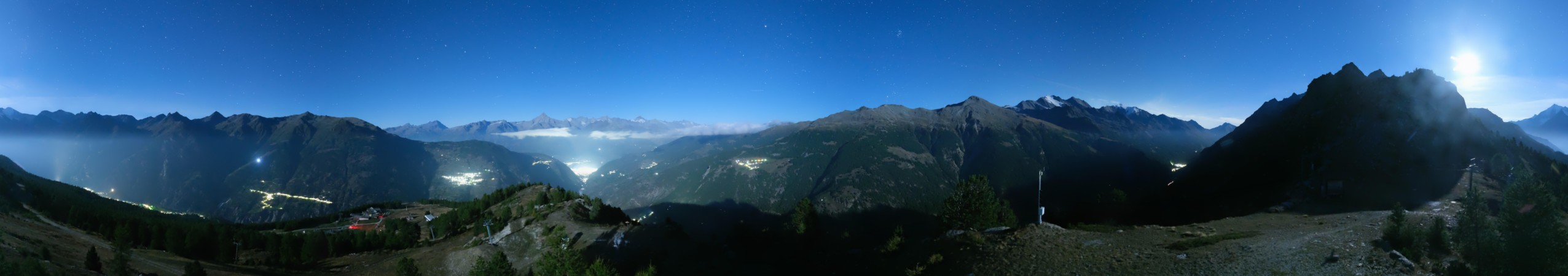 Touristische Unternehmung Grächen AG Furggen - Grächen snow cam captured at 21 September 2026 at 11:53 pm GMT+2