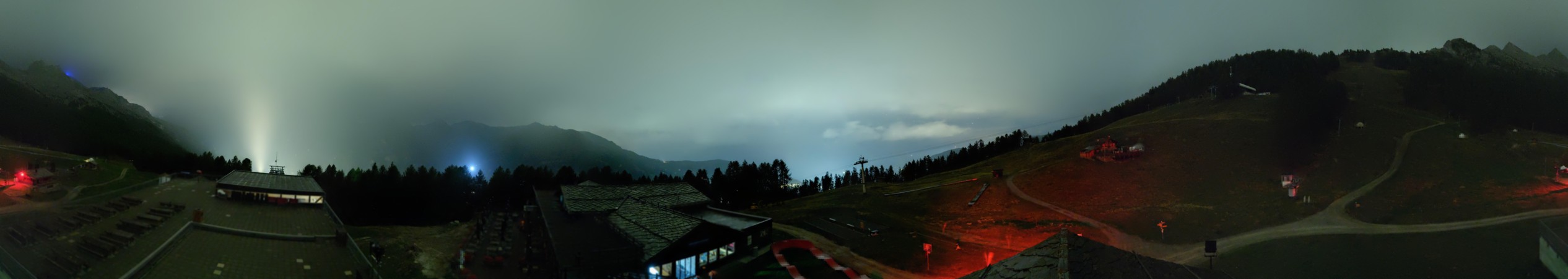 Touristische Unternehmung Grächen AG Hannigalp - Grächen snow cam captured at 13 September 2026 at 11:46 pm GMT+2