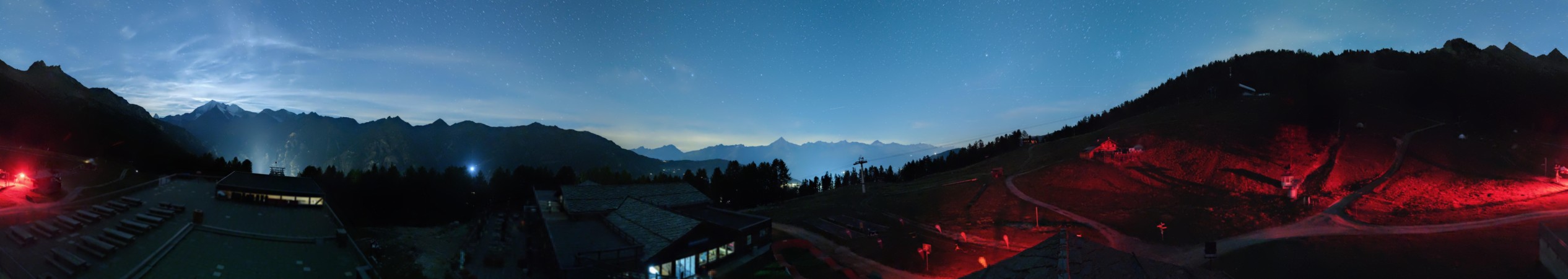 Touristische Unternehmung Grächen AG Hannigalp - Grächen snow cam captured at 19 September 2026 at 11:50 pm GMT+2