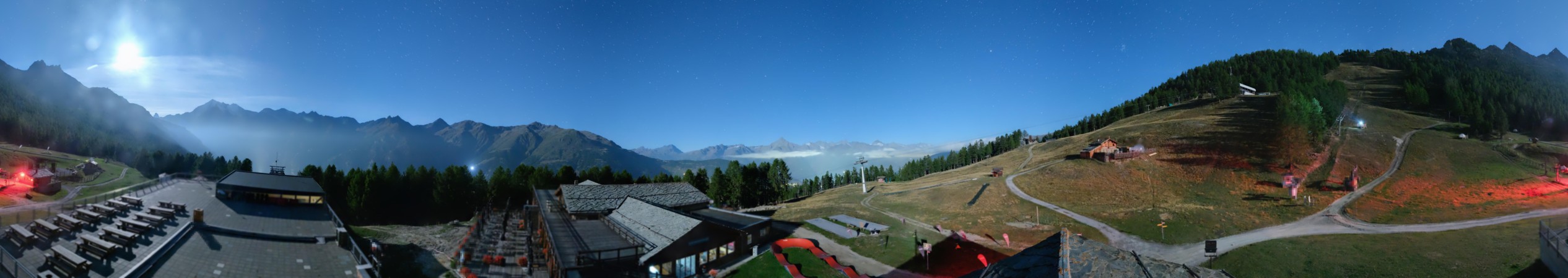 Touristische Unternehmung Grächen AG Hannigalp - Grächen snow cam captured at 21 September 2026 at 11:53 pm GMT+2