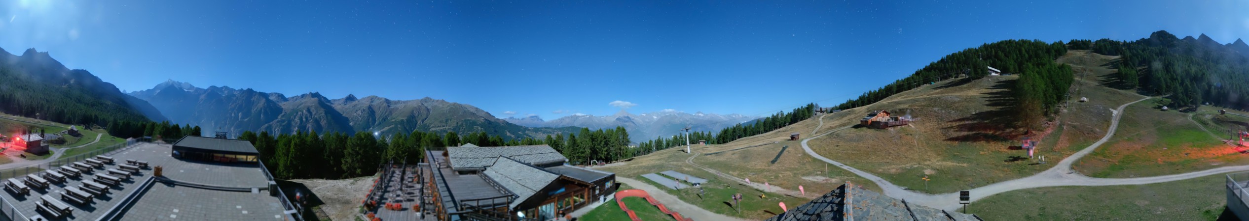 Touristische Unternehmung Grächen AG Hannigalp - Grächen snow cam captured at 23 September 2026 at 11:58 pm GMT+2