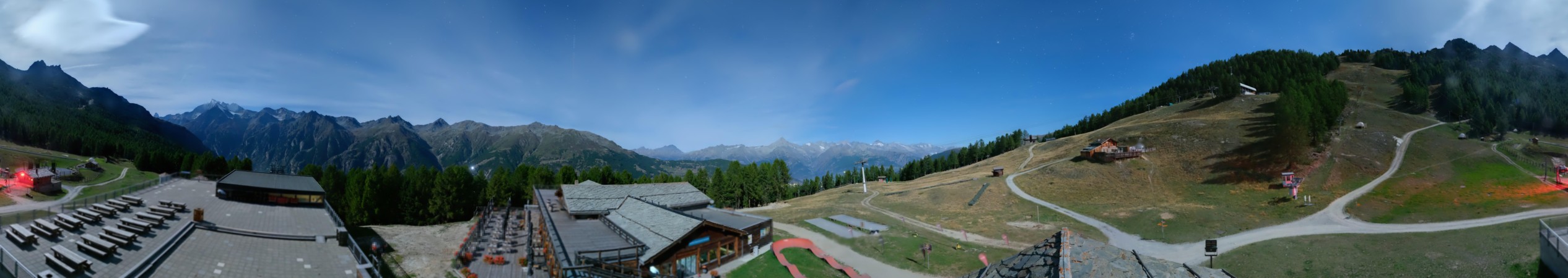 Touristische Unternehmung Grächen AG Hannigalp - Grächen snow cam captured at 24 September 2026 at 11:46 pm GMT+2
