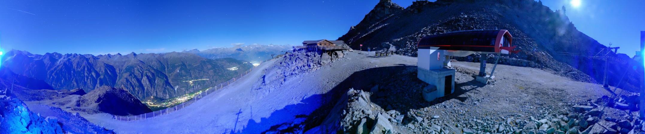 Touristische Unternehmung Grächen AG Seetal - Grächen snow cam captured at 23 September 2026 at 11:47 pm GMT+2