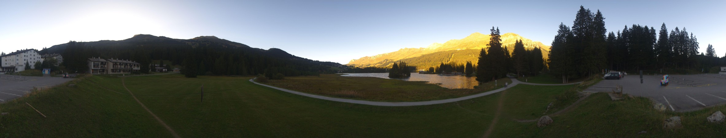 Vaz/Obervaz Elektrizitätswerk Heidsee - Bargias snow cam captured at 15 September 2026 at 6:22 pm GMT+2