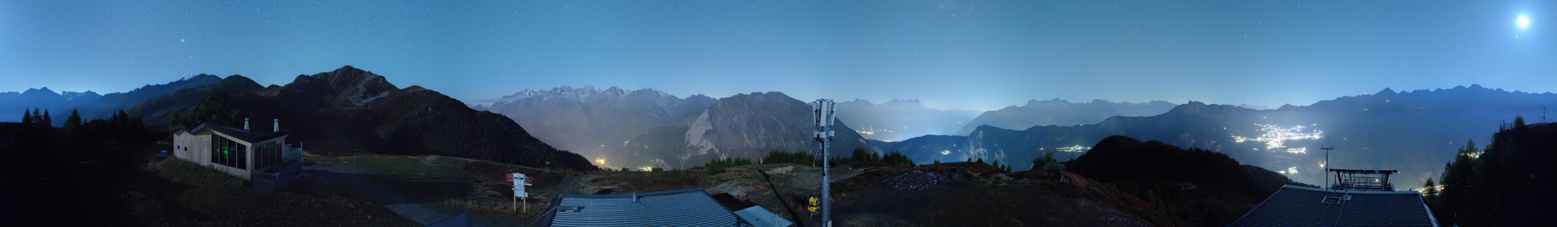 Verbier - Téléverbier SA Bruson - La Pasay snow cam captured at 6 October 2026 at 4:53 am GMT+2