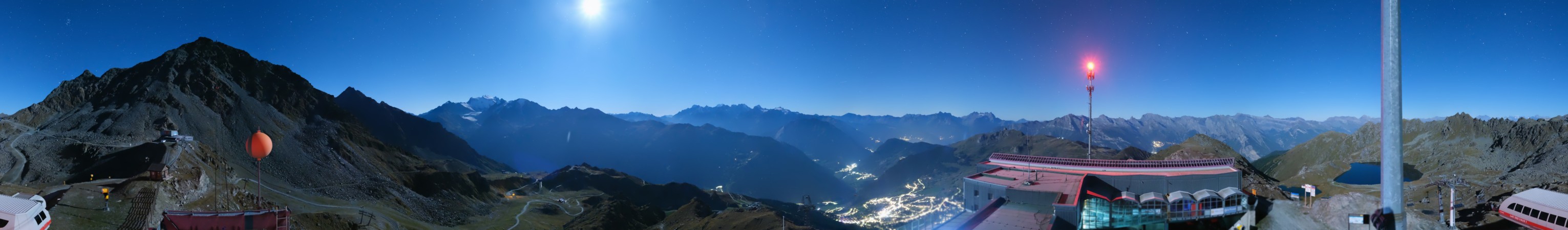 Verbier - Téléverbier SA Les Attelas snow cam captured at 22 September 2026 at 11:50 pm GMT+2