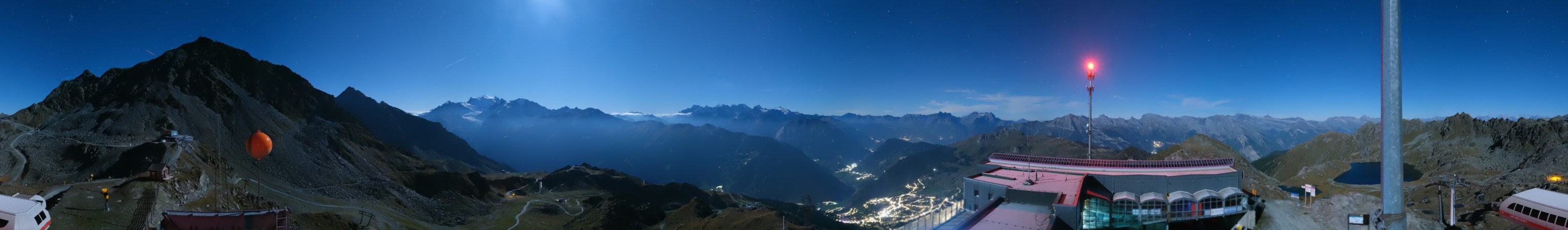 Verbier - Téléverbier SA Les Attelas snow cam captured at 23 September 2026 at 11:51 pm GMT+2