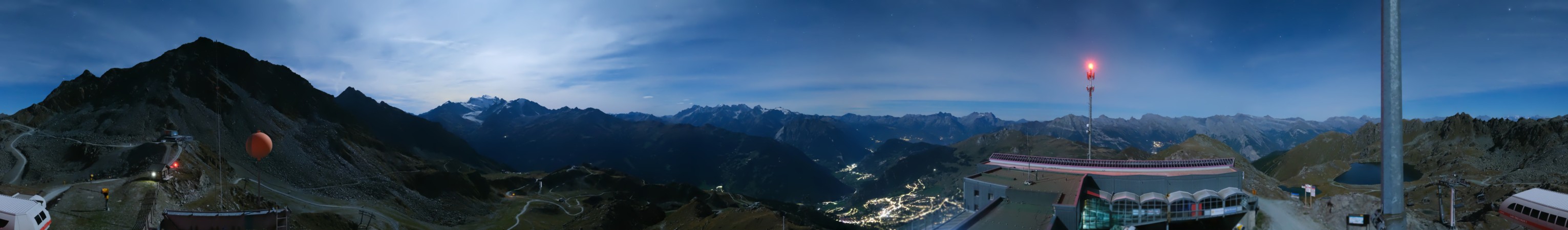 Verbier - Téléverbier SA Les Attelas snow cam captured at 24 September 2026 at 11:47 pm GMT+2