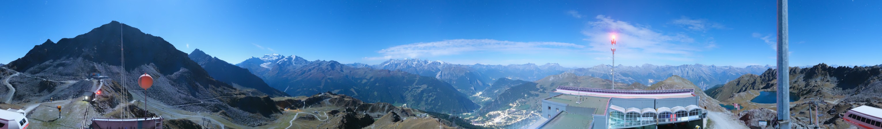 Verbier - Téléverbier SA Les Attelas snow cam captured at 27 September 2026 at 11:49 pm GMT+2