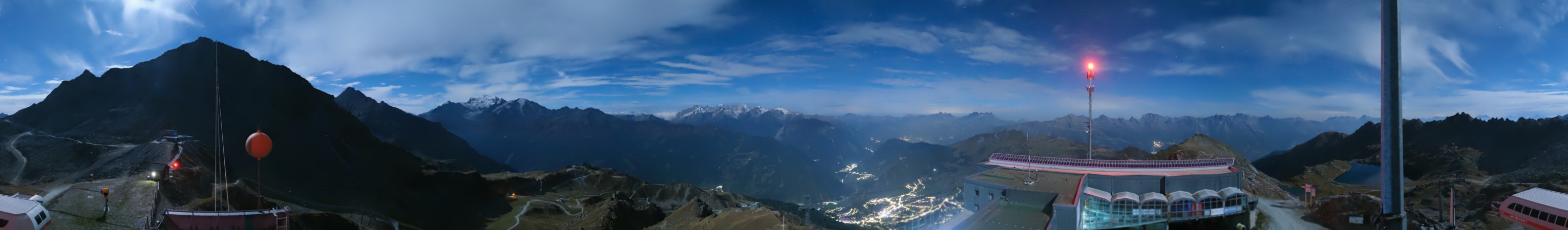 Verbier - Téléverbier SA Les Attelas snow cam captured at 29 September 2026 at 11:46 pm GMT+2