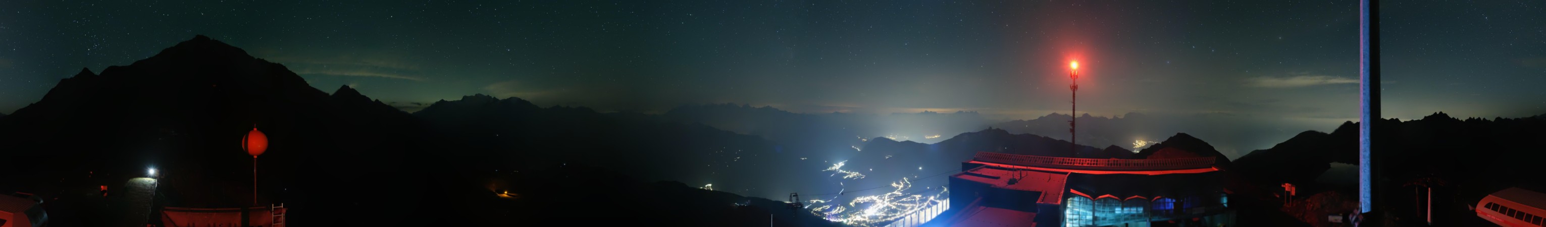 Verbier - Téléverbier SA Les Attelas snow cam captured at 3 October 2026 at 11:46 pm GMT+2